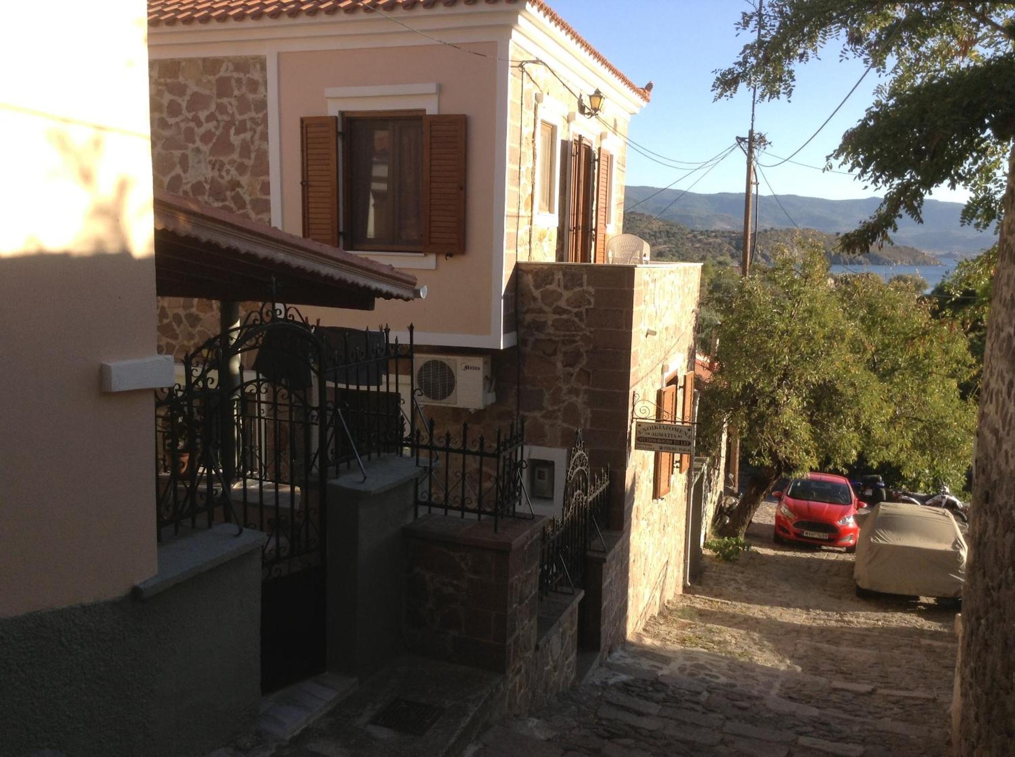 Ferienwohnung Mpaliaka Myrsini Mythimna Exterior foto